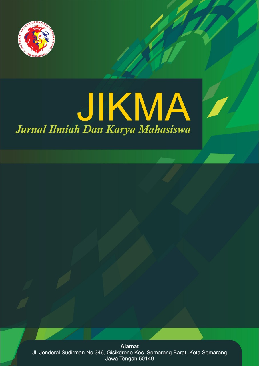 					View Vol. 3 No. 1 (2025): JURNAL ILMIAH DAN KARYA MAHASISWA (JIKMA)
				